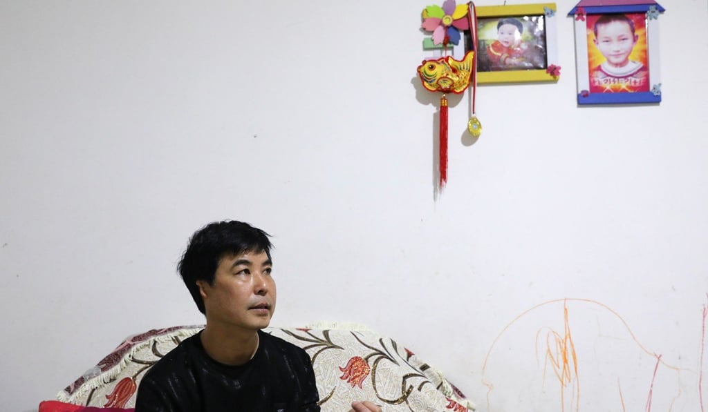 Sang Jun lost his son Sang Xingpeng when an earthquake flattened the child’s primary school 10 years ago. Photo: Simon Song