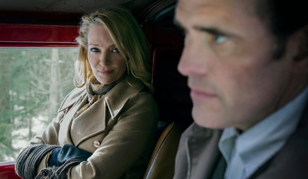 Uma Thurman and Matt Dillon in The House that Jack Built. Photo: Zentropa Uma Thurman and Matt Dillon in The House that Jack Built. Photo: Zentropa