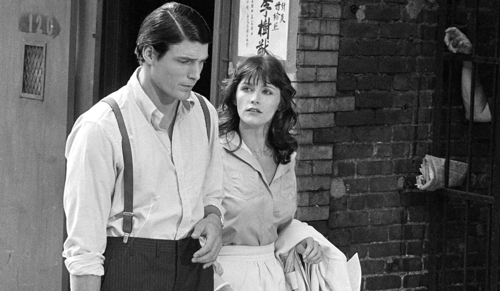 Christopher Reeve and Margot Kidder appear during the filming of Superman in New York's Lower East Side in 1977. Photo: AP Christopher Reeve and Margot Kidder appear during the filming of Superman in New York's Lower East Side in 1977. Photo: AP