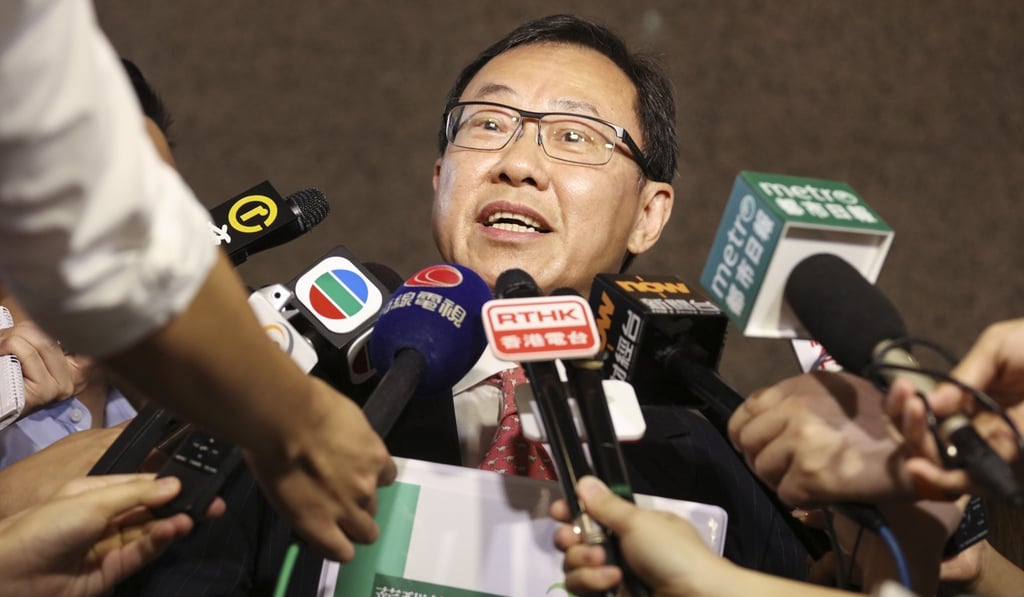 Wilfred Wong called the pay rise proposals “fairly good”. Photo: Felix Wong
