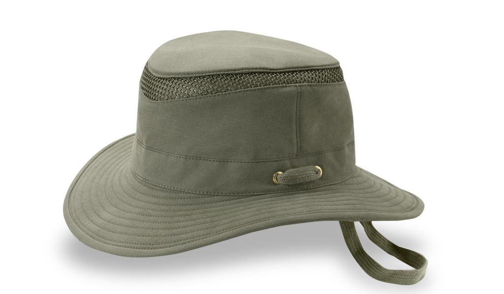 The Tilley T5MO hat is useful to keep the sun out of your eyes.