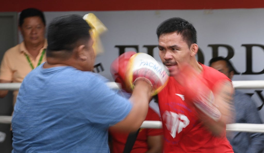 Philippine boxing icon Manny Pacquiao has said his next fight could be his last. Photo: AFP