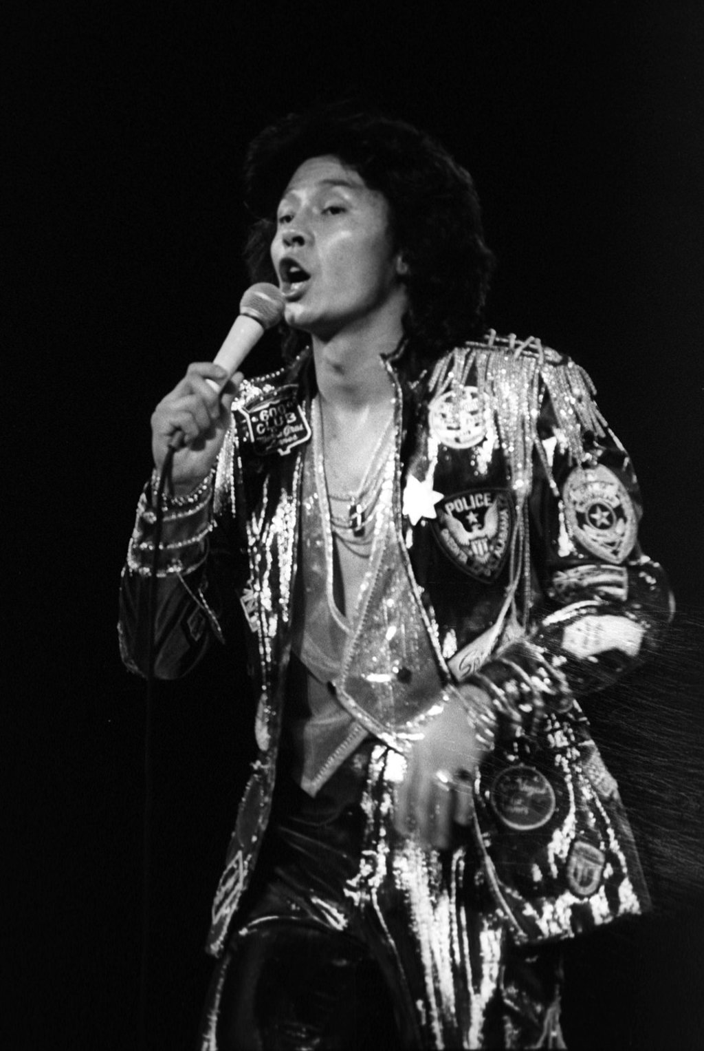 Japanese singer Hideki Saijo, pictured performing at the Nippon Budokan in 1979. Photo: Kyodo