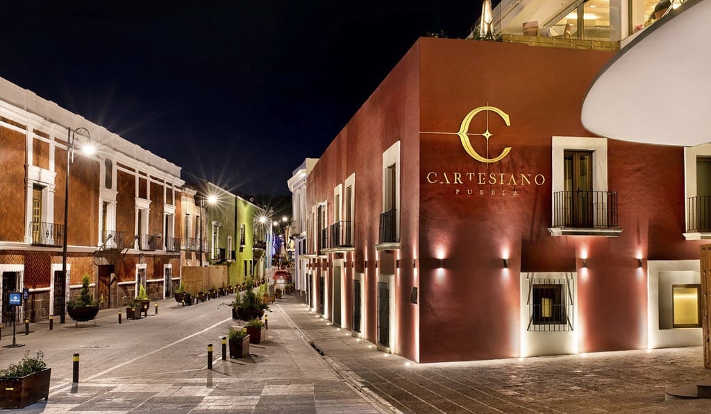 The Hotel Cartesiano at night. Picture: Hotel Cartesiano