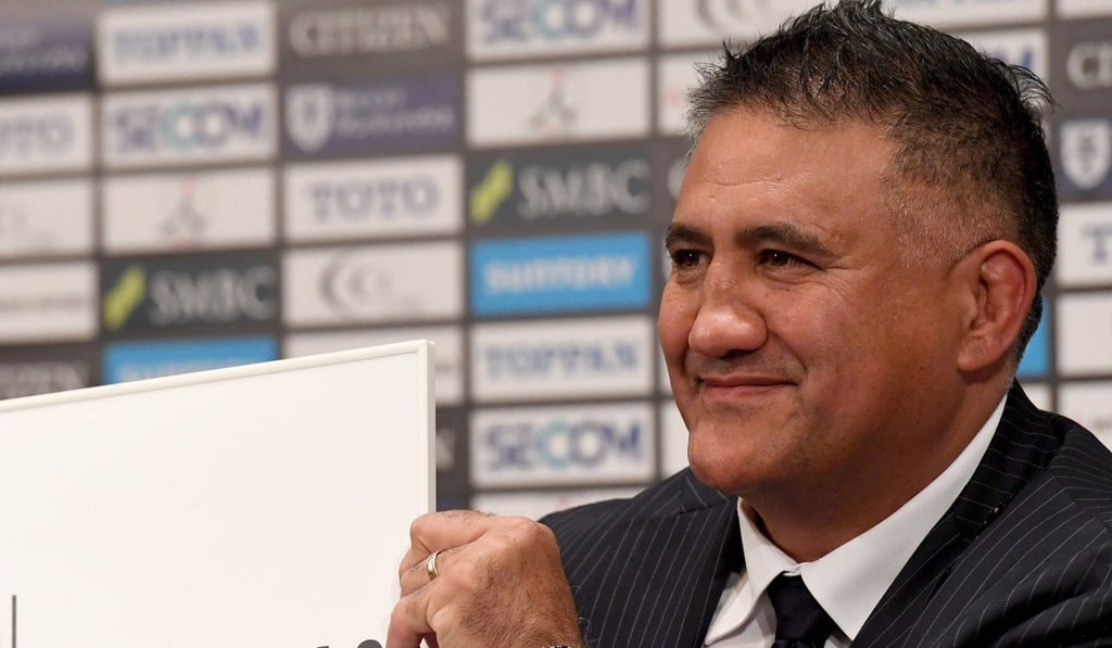 Sunwolves head coach Jamie Joseph. Photo: AFP