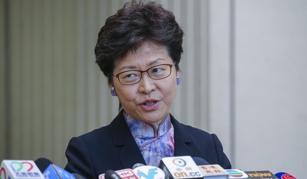A notice published in the government gazette said Hong Kong leader Carrie Lam had revoked Song’s appointment as of May 18. Photo: Dickson Lee