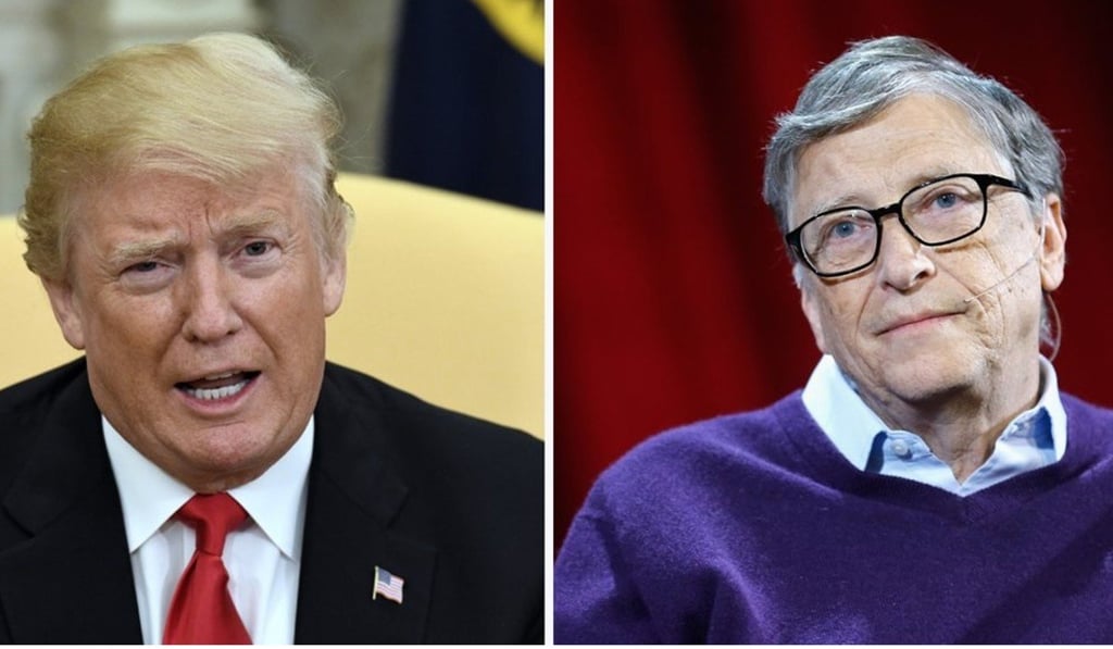 US President Bill Gates and Microsoft founder Bill Gates. Photos: Agence France-Presse