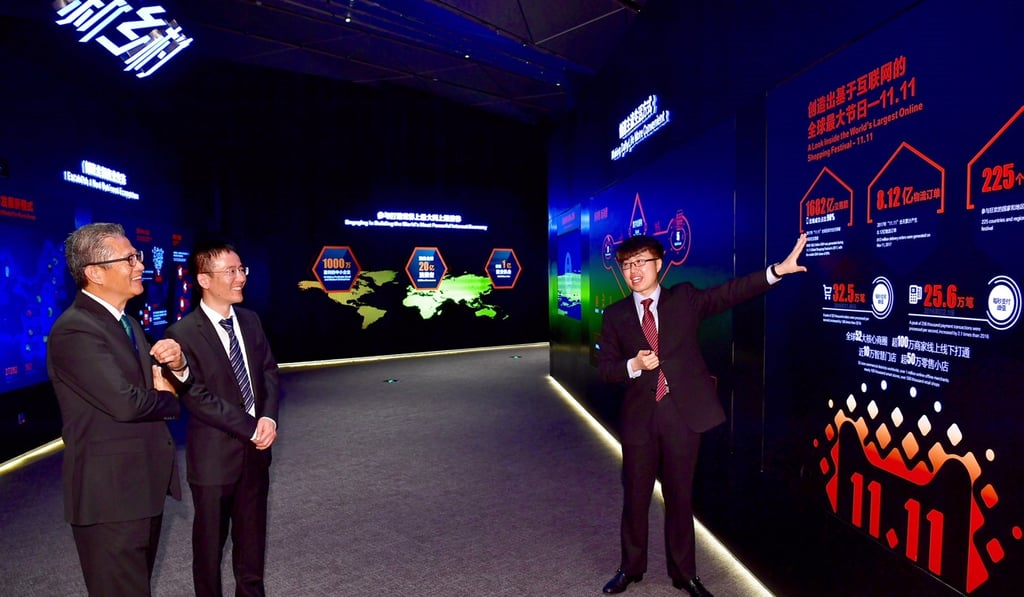 Paul Chan, during his visit to Hangzhou earlier this month. Photo: ISD