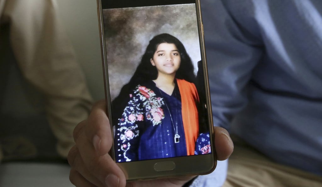 Exchange student Sabika Sheikh. Photo: AP