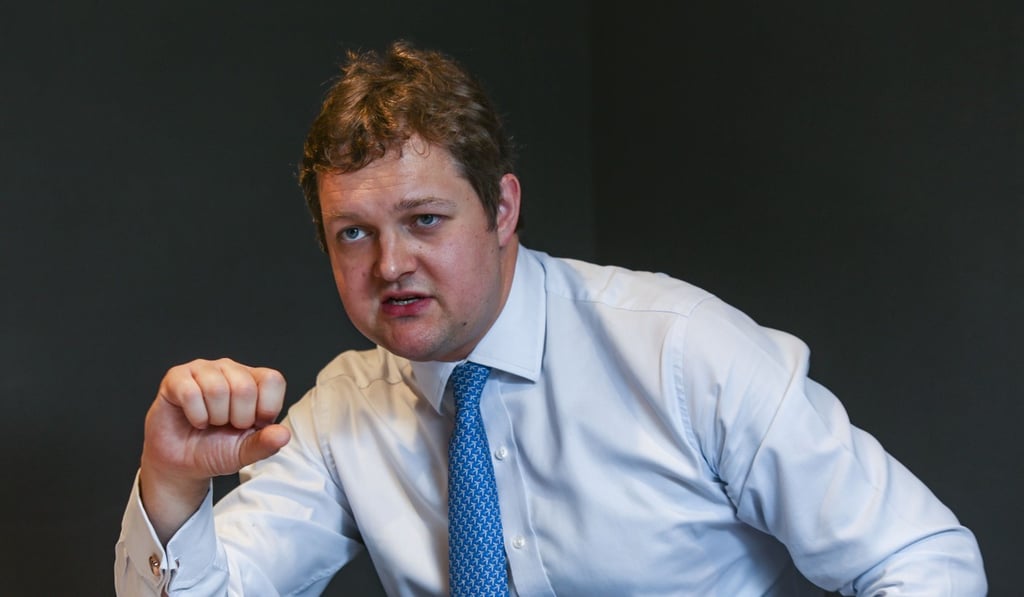 Chief executive of LME, Matthew Chamberlain, said he is confident yuan-denominated products would be popular. Photo: Xiaomei Chen