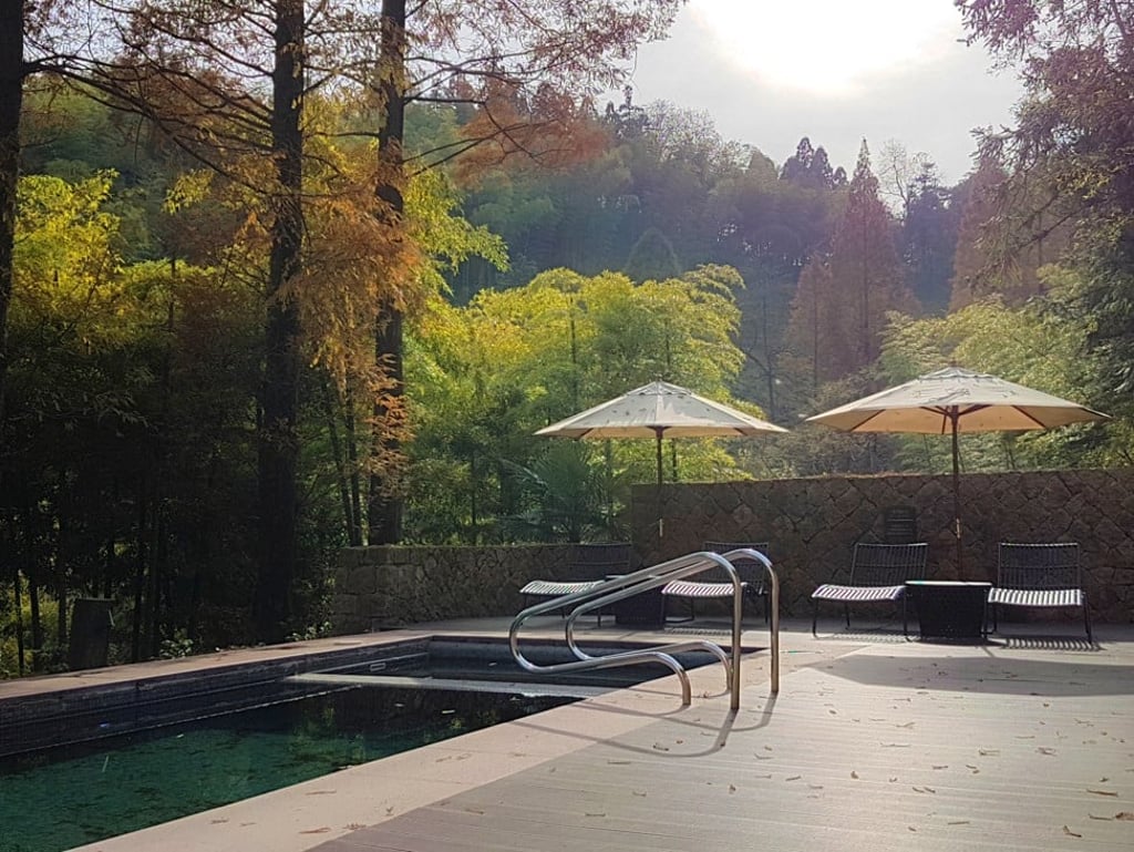 Naked Castle, Moganshan has 95 luxurious rooms surrounded by mountains.