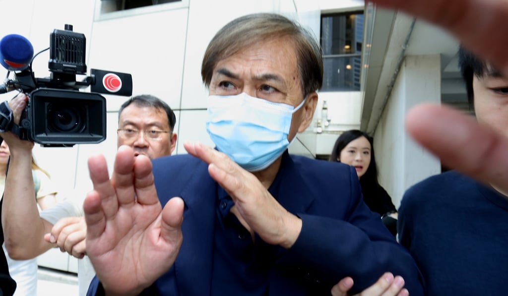 Leung’s father appears at the High Court. Photo: Dickson Lee Leung’s father appears at the High Court. Photo: Dickson Lee
