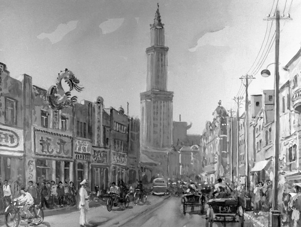 Shanghai’s Nanking Lu, by Alexander Gerasimov. Picture: Alamy