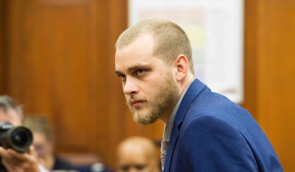 Henri van Breda arriving in court on Monday. The attack took place at a luxurious secure estate in Stellenbosch on January 27, 2015. Photo: AFP Henri van Breda arriving in court on Monday. The attack took place at a luxurious secure estate in Stellenbosch on January 27, 2015. Photo: AFP