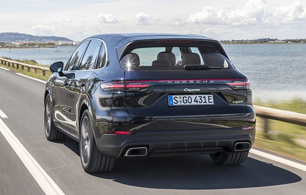 The Porsche Cayenne E-Hybrid is popular in Thailand.