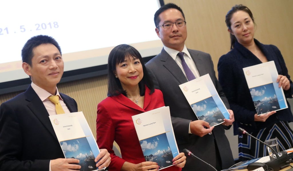 In a 34-page report released on Monday, a working group under the Hong Kong Financial Services Development Council called on officials to implement a concessionary tax rate no higher than 8.25 per cent for firms in ship leasing management and supporting services. Photo: K.Y. Cheng