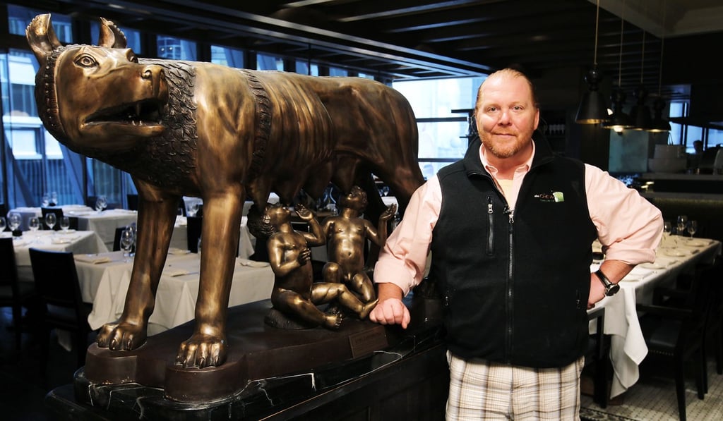 Celebrity chef Mario Batali at Lupa by Mario Batali in Central, Hong Kong, in 2012. Photo: SCMP Picture