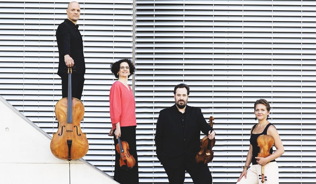 Artemis Quartet will play at the Hong Kong City Hall on June 7.