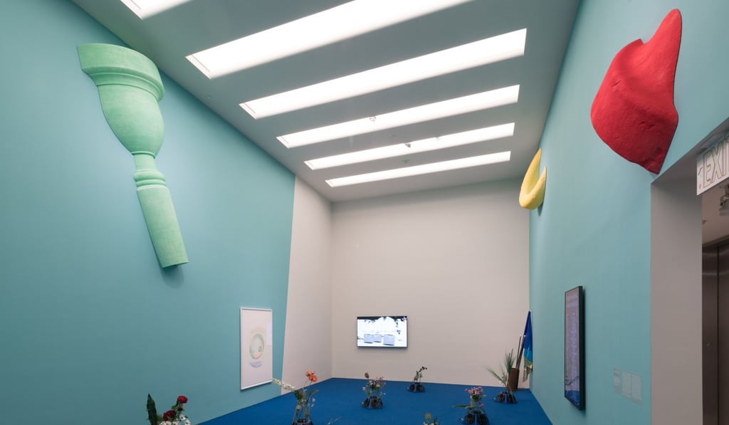 Hong Kong artist Samson Young's installation Possible Music #1 (feat. NESS & Shane Aspegren)