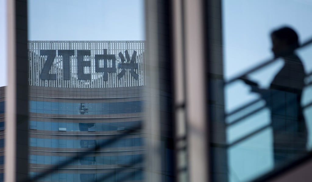 The Wall Street Journal reported on Tuesday that China and the US were working on the details of a settlement on ZTE. Photo: EPA-EFE