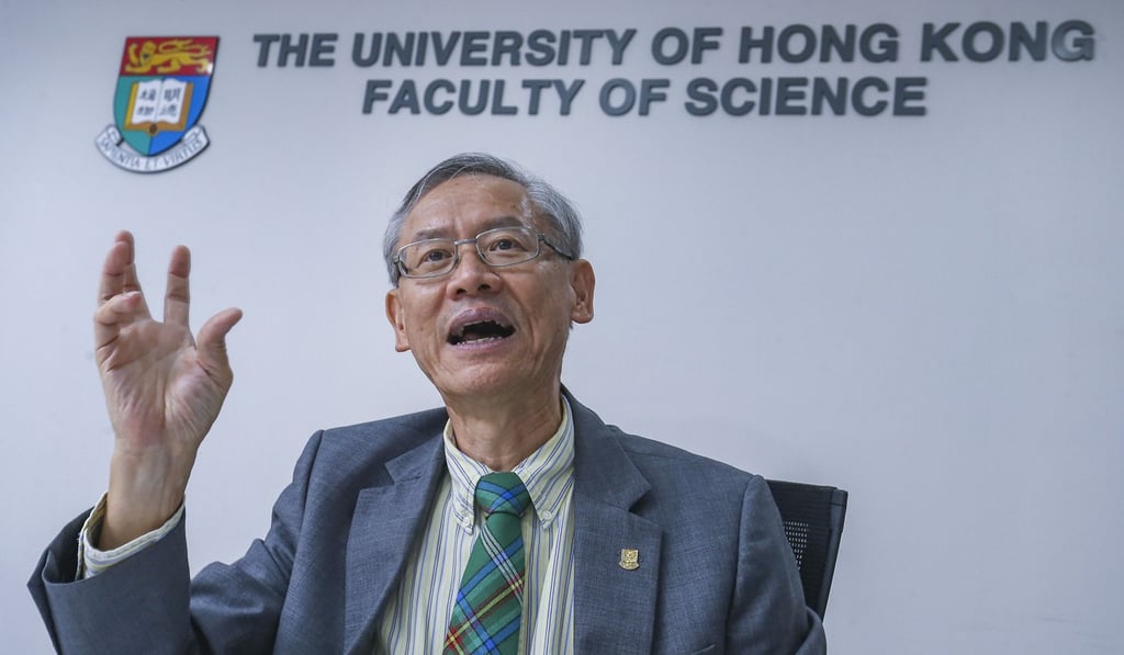 Professor Andy Hor Tzi-sum, Vice-President and Pro-Vice-Chancellor (Research) of the University of Hong Kong, is seen on May 17. He has said he doesn’t think his peers will be influenced by central government. Photo: Dickson Lee/SCMP