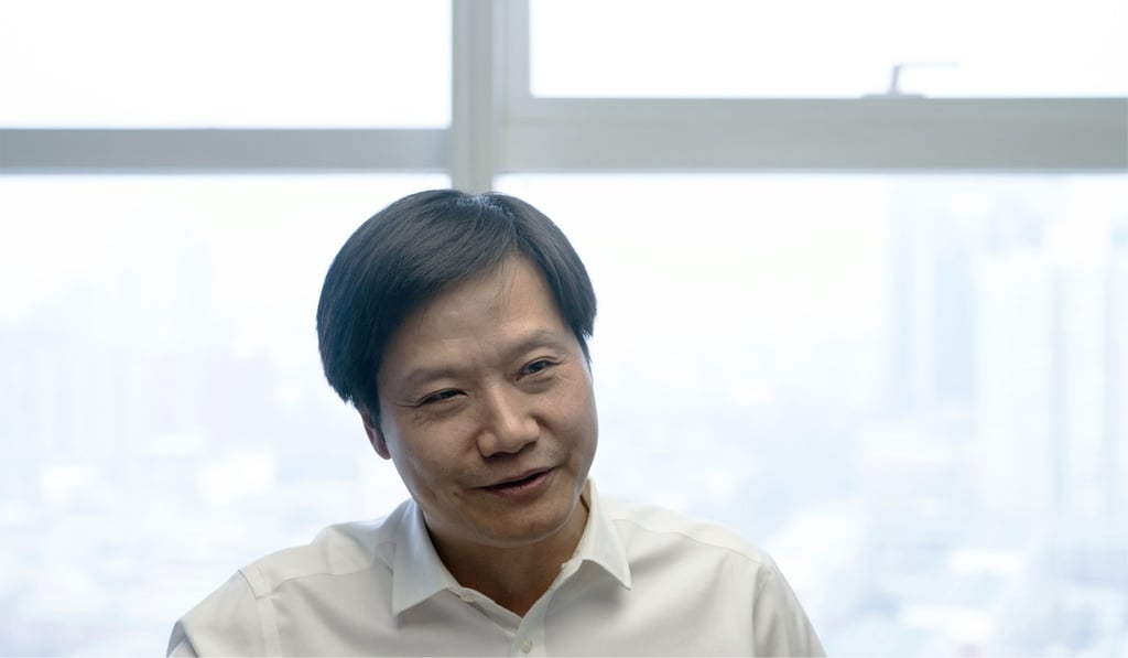 Lei Jun, Xiaomi chairman and chief executive officer, speaks during an interview in Beijing, China, 2018. Photo: Bloomberg