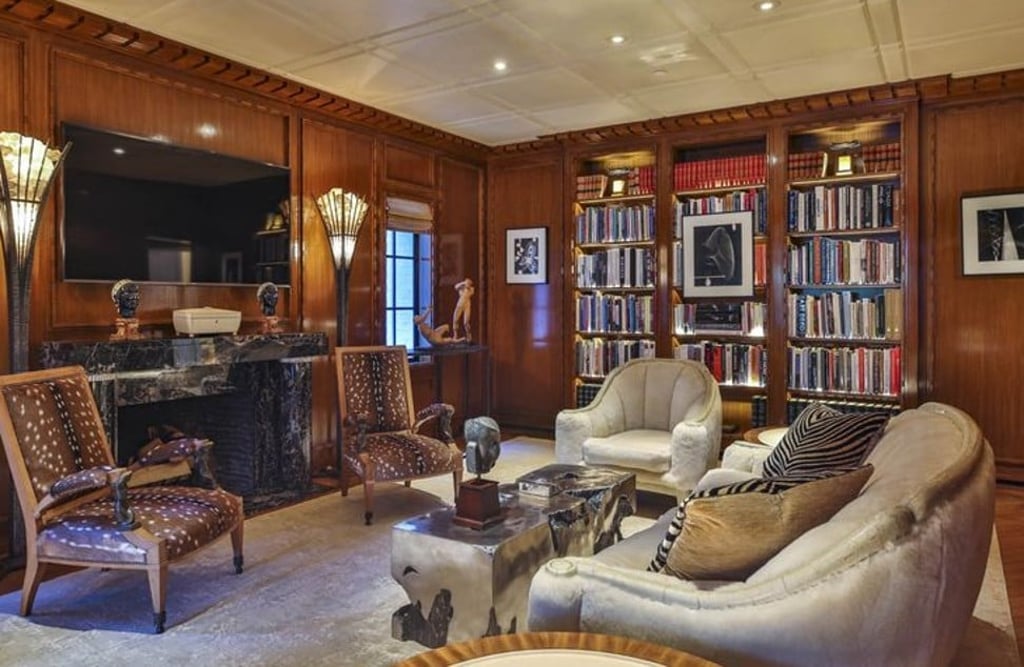 The house was gut-renovated, then filled with a combination of new design and antiques.