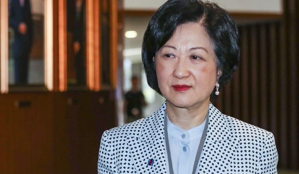 Regina Ip tabled the motion on censuring Hui. Photo: Nora Tam