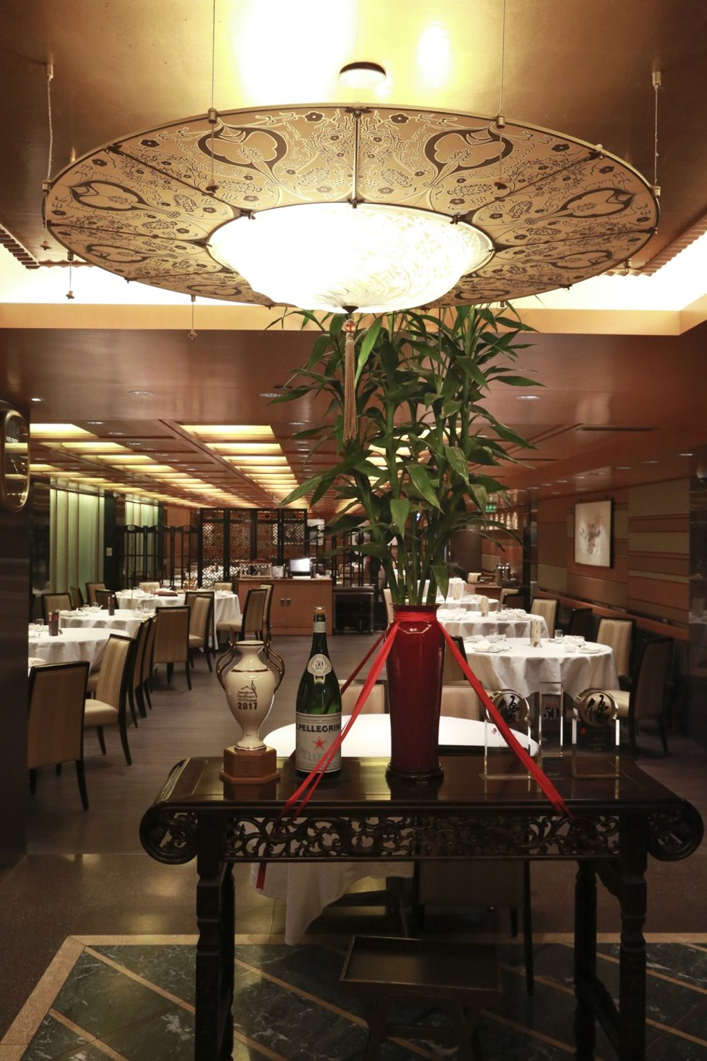 The grand hallway in Fook Lam Moon. Photo: James Wendlinger