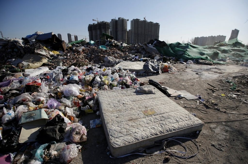 Solid waste has emerged as one of China’s biggest environmental priorities as it tries to put an end to illegal dumping and rehabilitate land and water sources contaminated by hazardous chemicals or heavy metals. Photo: Reuters