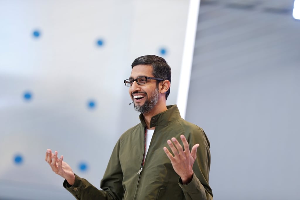 Google CEO Sundar Pichai unveiled the updated Google News earlier this month. Photo: Reuters