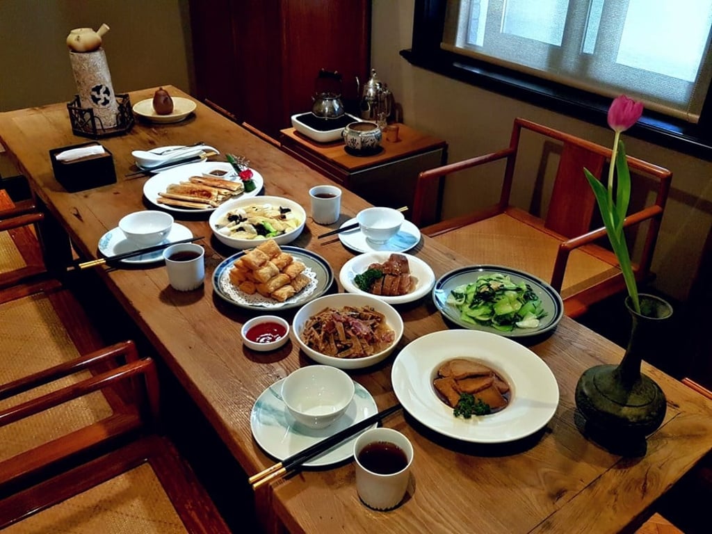 Teatime treats at Hu Yin Tea House, Xin Xin Hotel