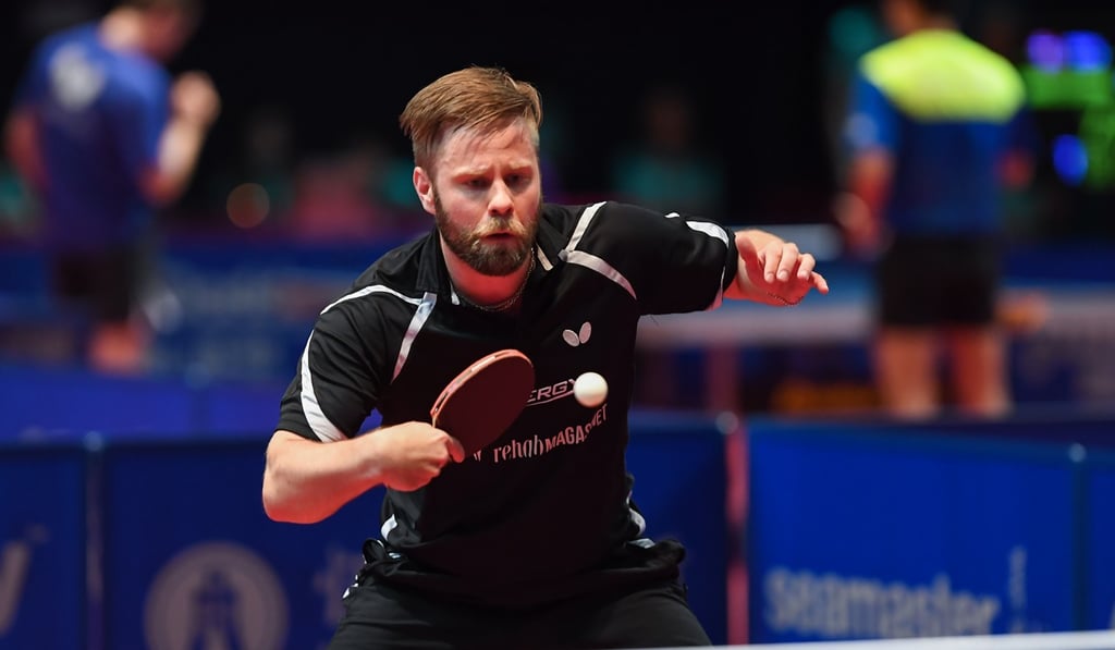 Sweden’s Jon Persson. Photo: Photo: ITTF