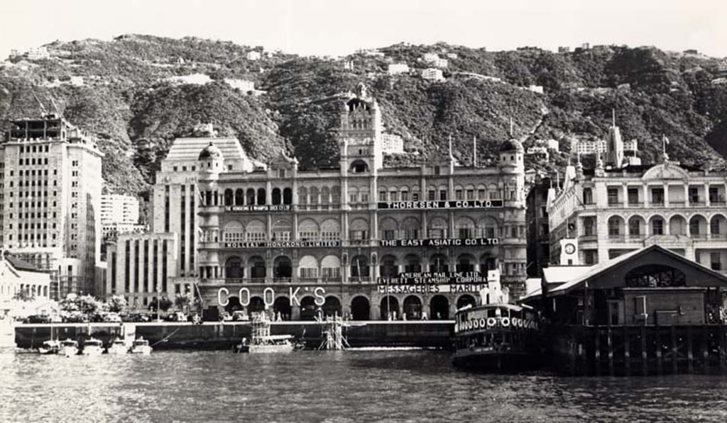Queen's Building, where the Mandarin Oriental now stands. Picture: SCMP