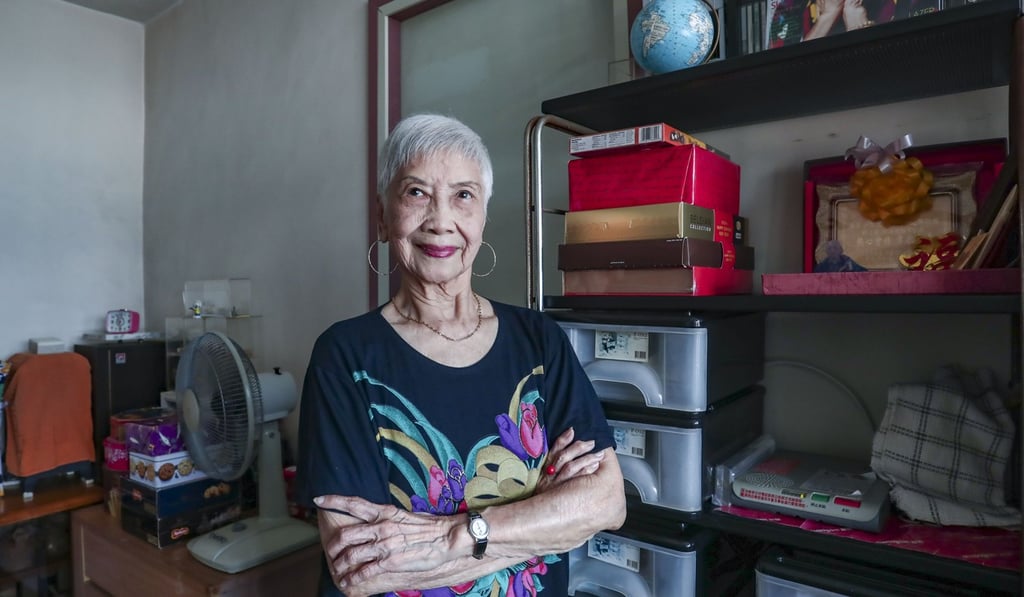 Alice Pang, 95, started modelling two years ago, and it keeps her active and cheerful. Photo: Jonathan Wong
