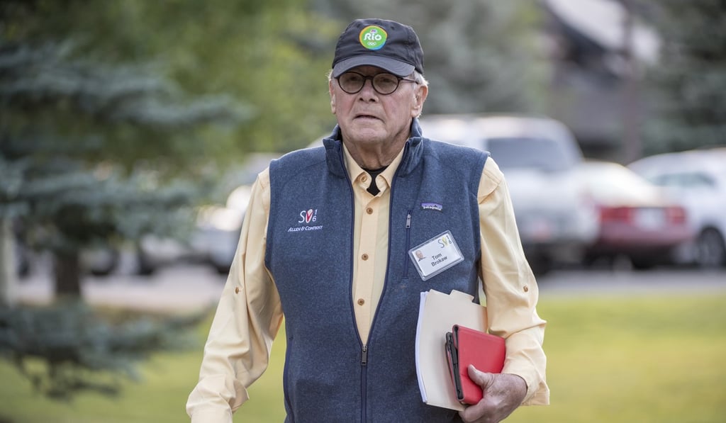 Freeman’s statement was reminiscent of an email written by long-time television anchor Tom Brokaw sent to friends recently after a former colleague had accused him of unwanted sexual advances. Photo: Bloomberg photo by David Paul Morris