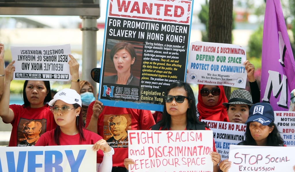 The protesters marched from Chater Road in Central. Photo: Winson Wong