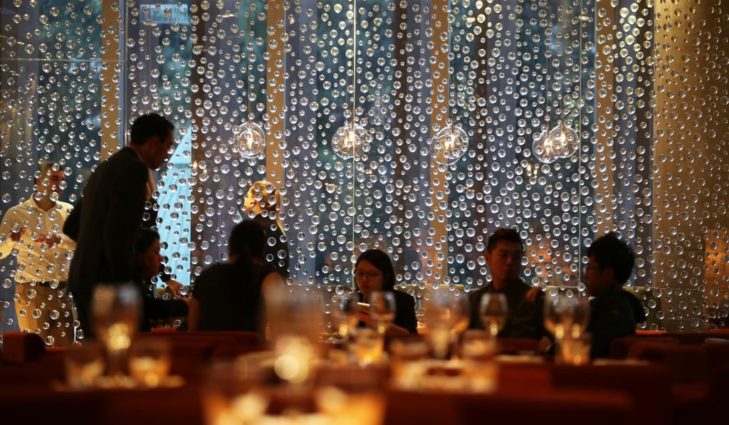 The interior of Zuma in Central. Photo: Edward Wong