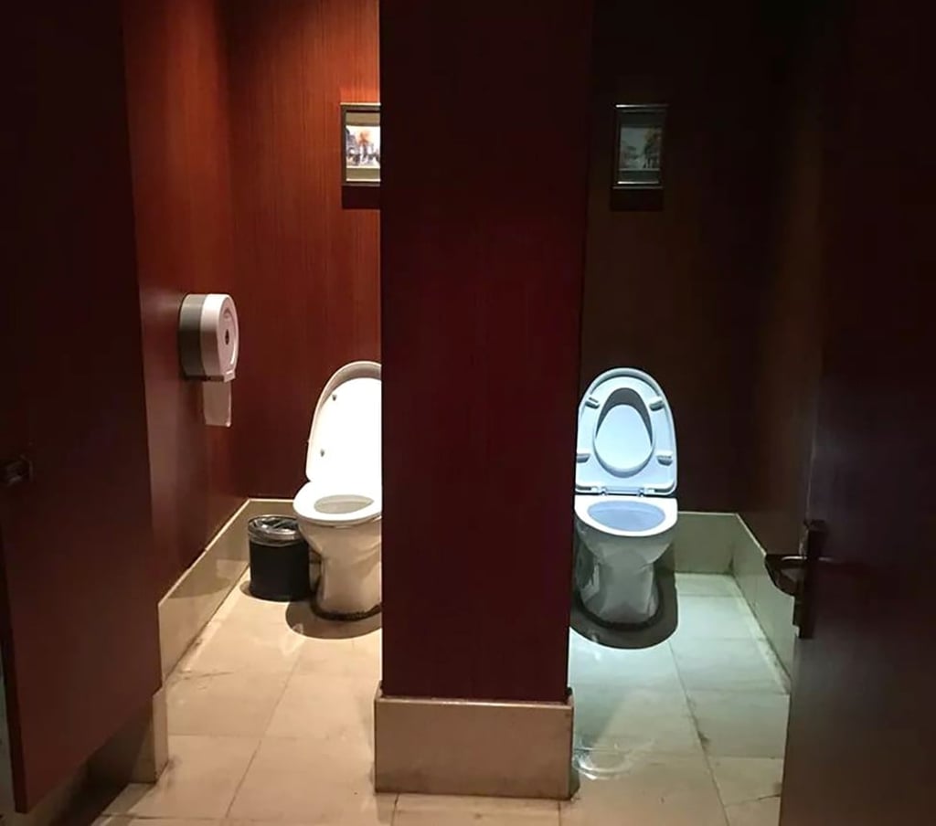Hotels, cafes and even government buildings have opened their toilet doors to anyone who needs them. Photo: Sohu Hotels, cafes and even government buildings have opened their toilet doors to anyone who needs them. Photo: Sohu