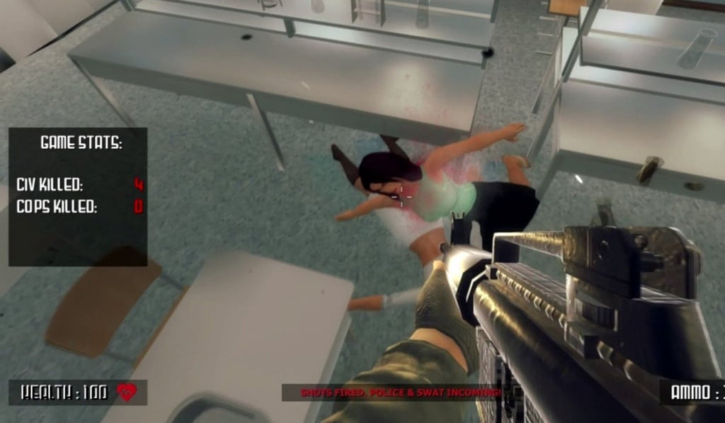 A screenshot from 'Active Shooter'. Photo: Acid and Revived Games