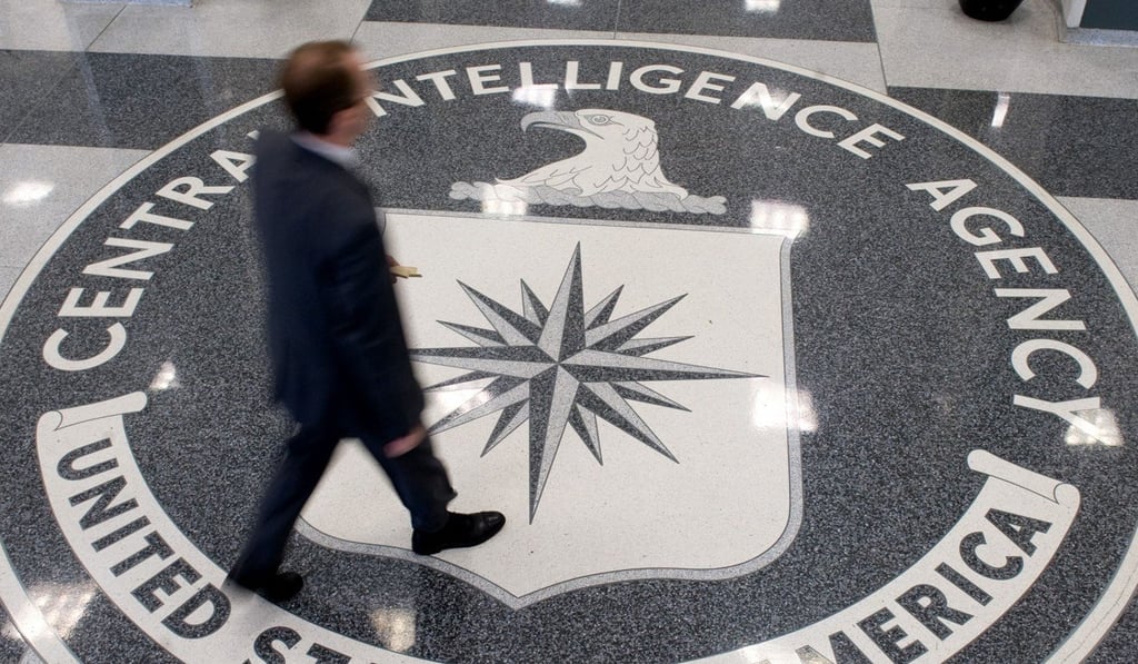 Kevin Mallory of Leesburg, Virginia, spent two decades working in US intelligence, including as a CIA officer. Pictured is the lobby of the CIA headquarters in Langley, Virginia. Photo: AFP
