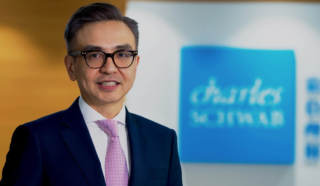 Michael Fong, the managing director of Charles Schwab Hong Kong. Photo: Handout Michael Fong, the managing director of Charles Schwab Hong Kong. Photo: Handout