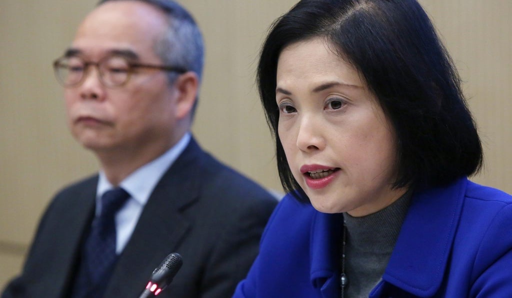 Avery Ng revealed that Betty Fung (right) was under scrutiny by the ICAC. Photo: Edmond So