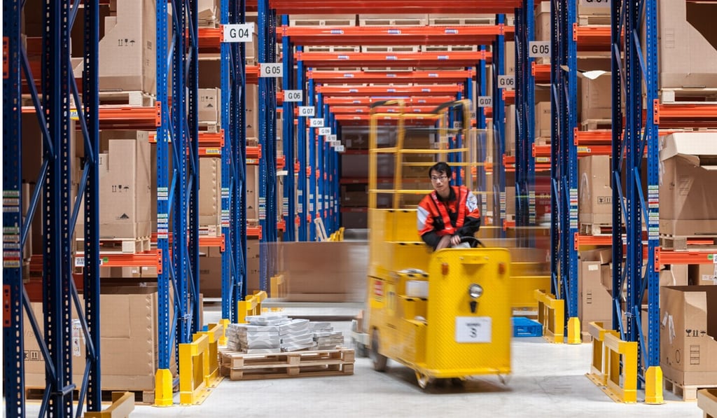 A GLP warehouse in Shanghai. Photo: Handout A GLP warehouse in Shanghai. Photo: Handout