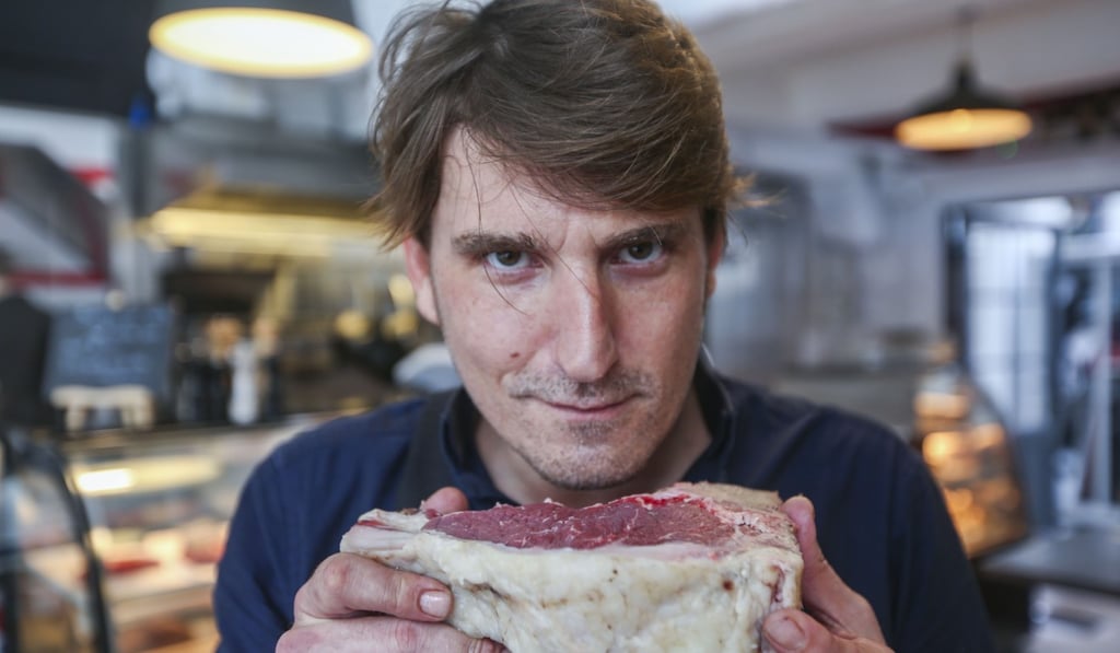 Ludovic Perrin, butcher and chef of Le Boucher Francais. Photo: Xiaomei Chen