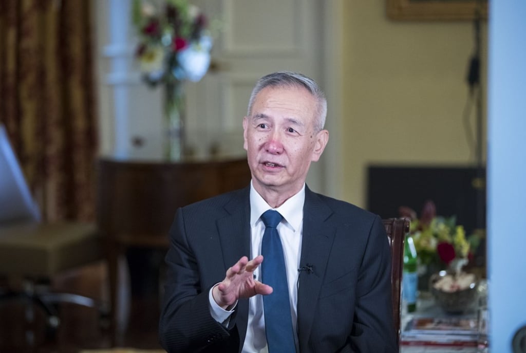 Vice-Premier Liu He. Photo: Xinhua Vice-Premier Liu He. Photo: Xinhua