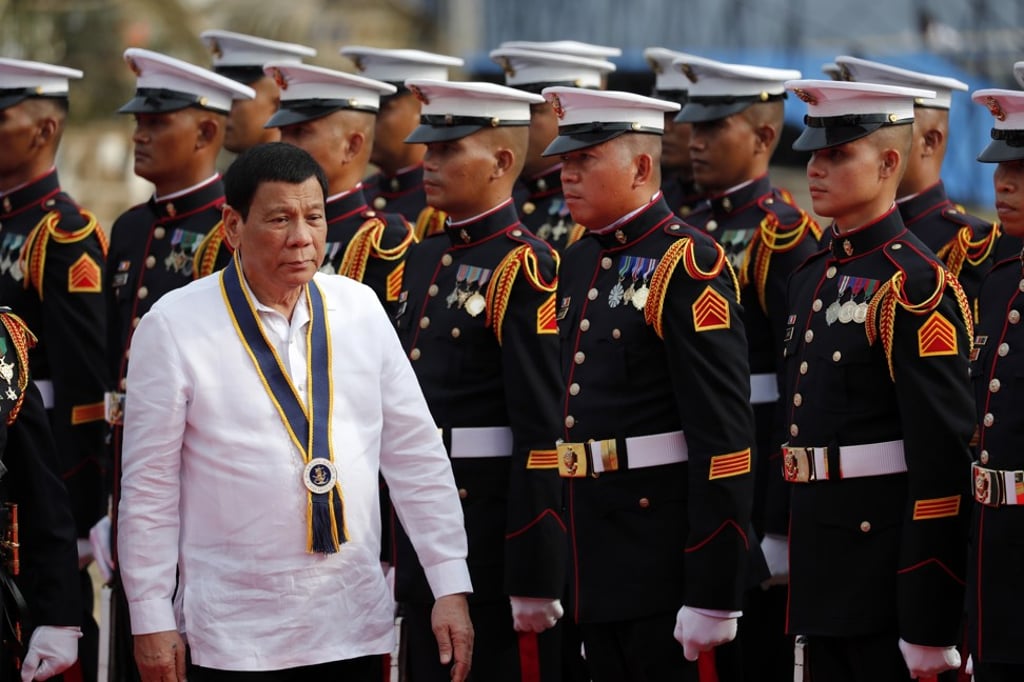 Relations with China have improved under President Rodrigo Duterte, with a priority on economic cooperation. Photo: EPA-EFE