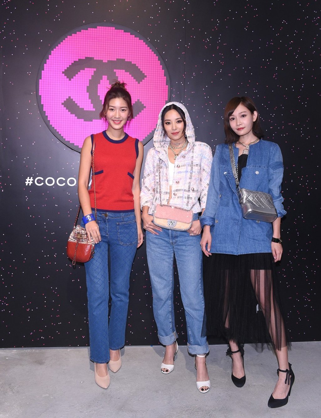 Jennifer Yu, Heidi Lee and Aka Chio