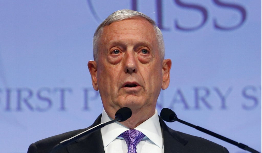 US Secretary of Defence James Mattis oversaw a symbolic renaming of the US Pacific Command to the US Indo-Pacific Command. Photo: Reuters