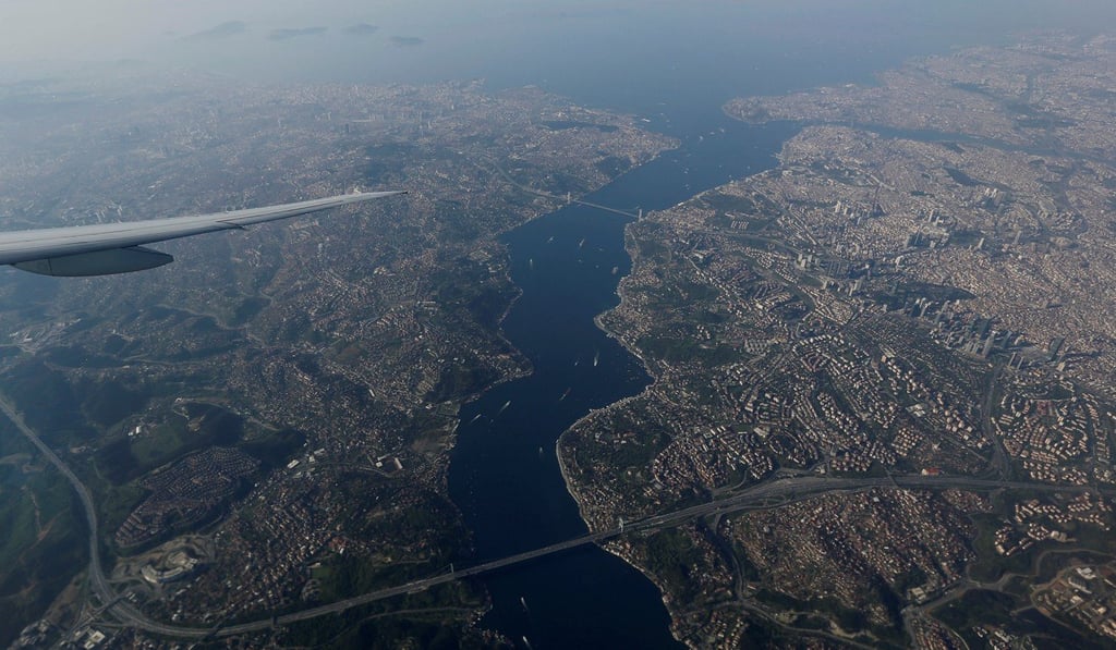 Close to 43,000 vessels crossed the Bosphorus in 2017, making it one of the busiest maritime passages in the world. Photo: Reuters